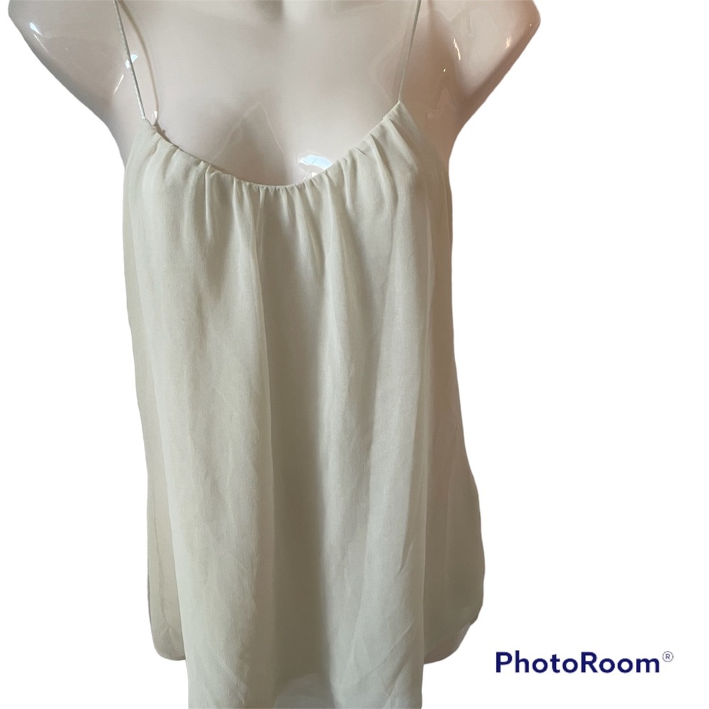 🌸3 for $30 ZARA Top Sexy silk camisole style women Cami blouse Size M